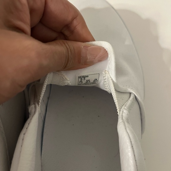 Vans Asher Platform Women's White Slip-On Sneakers - Picture 6 of 9